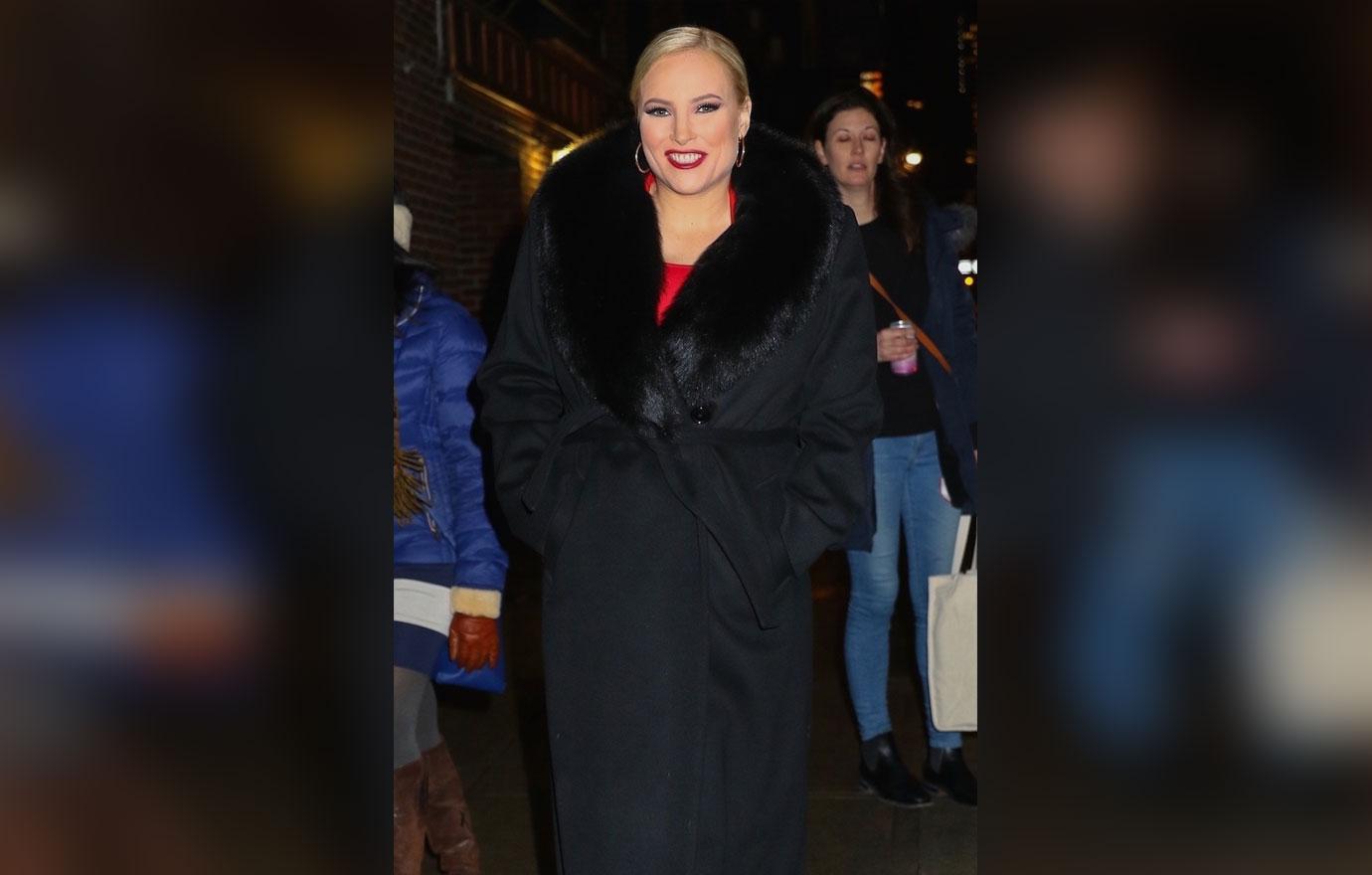 Meghan McCain leaves The Late Show with Stephen Colbert