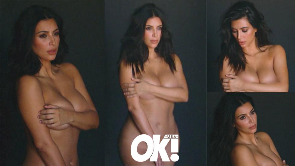 Kim Kardashian Nude New