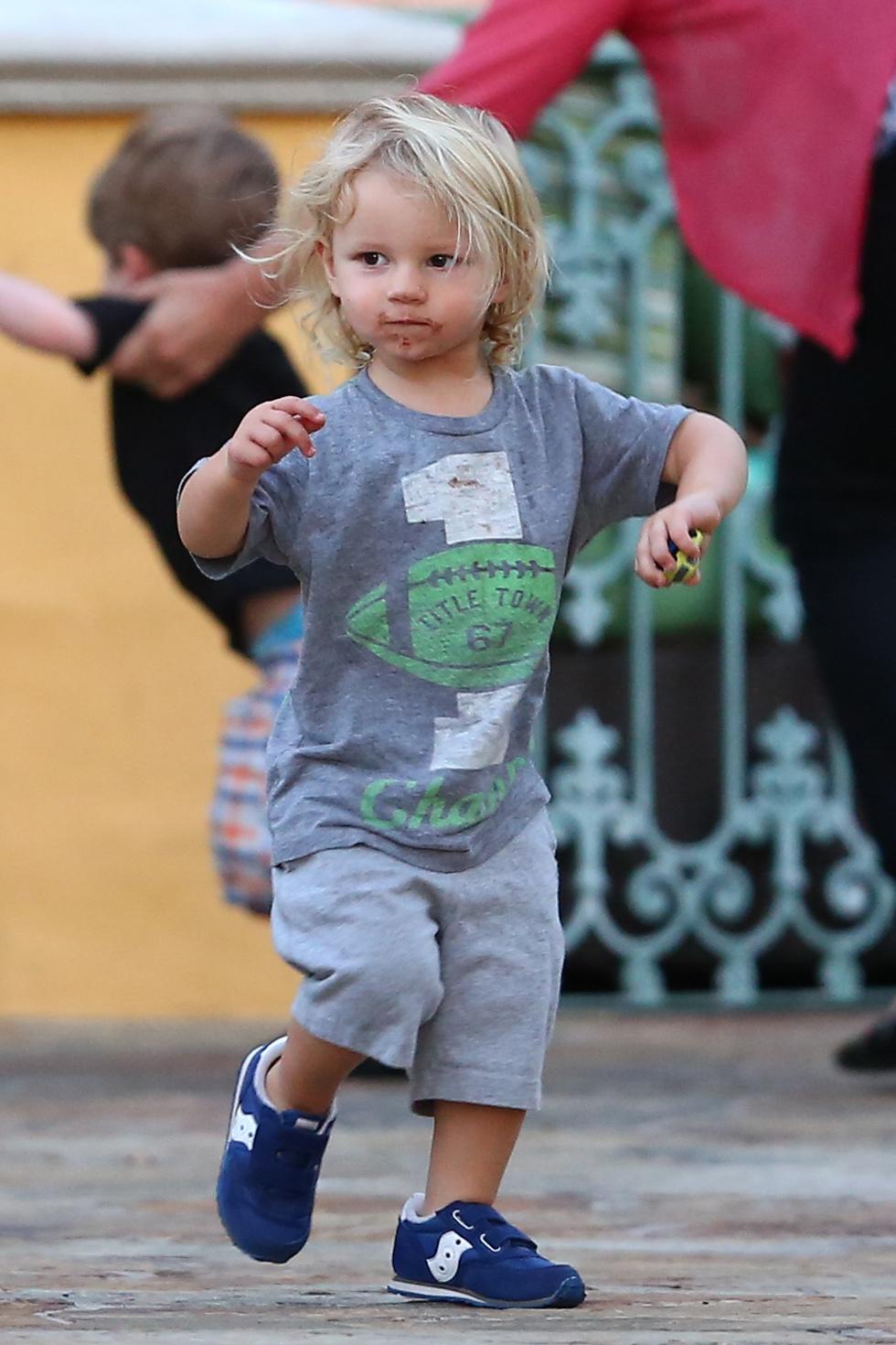 Aw! Jessica Simpson's Daughter Maxi Takes Her Big Sister Responsibilities  Seriously On Outing With Little Brother Ace