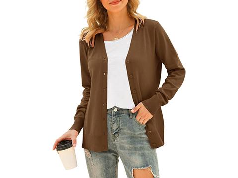 alessandra ambrosio showing off abs west hollywood tan cardigan blue jeans shop