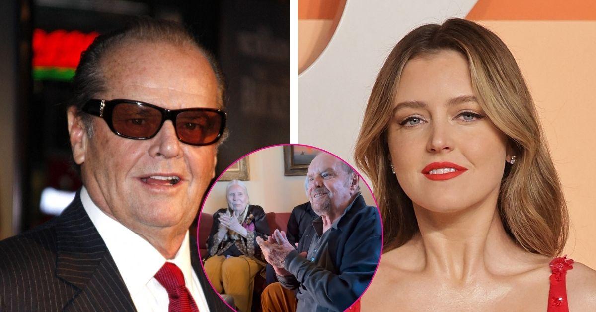 jack nicholson rare photo th birthday