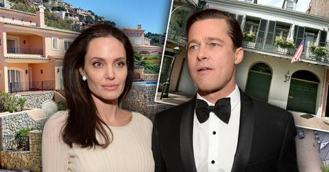 Angelina jolie brad pitt net worth homes houses real estate divorce 01