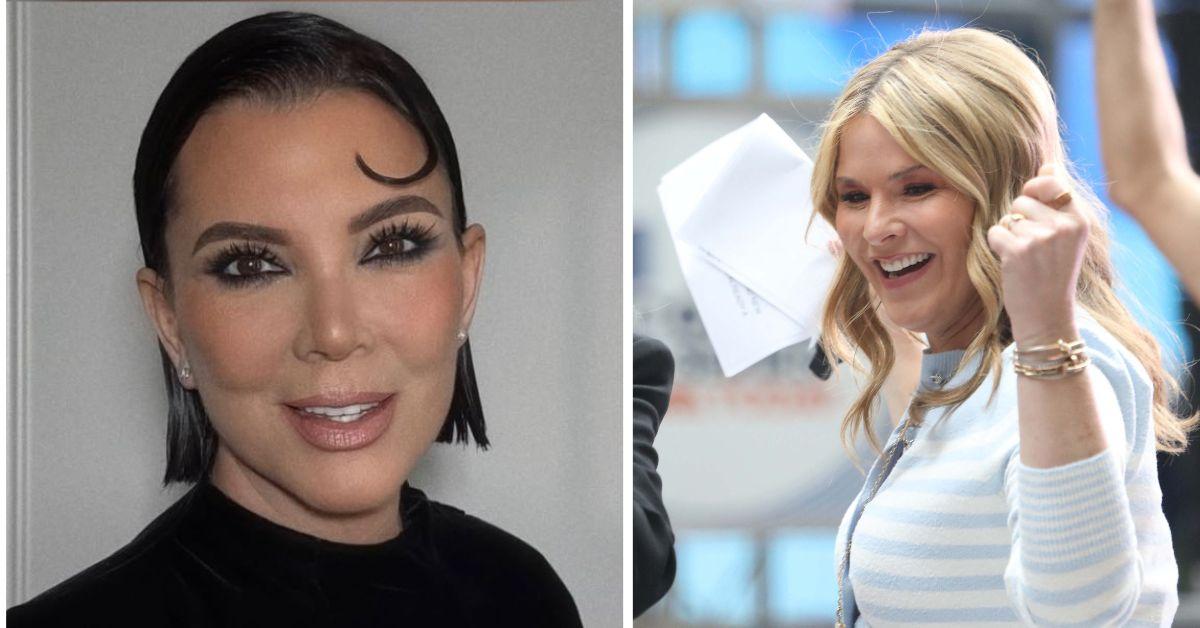 Photo of Kris Jenner and Jenna Bush Hager