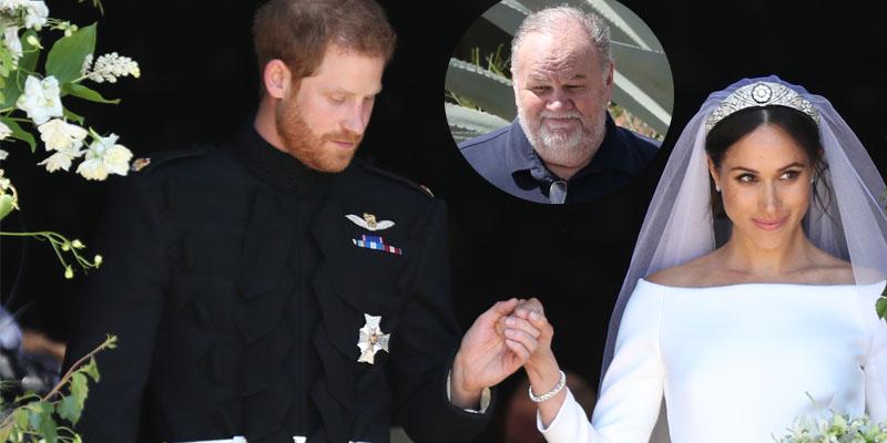 Meghan markle prince harry wedding interview thomas markle