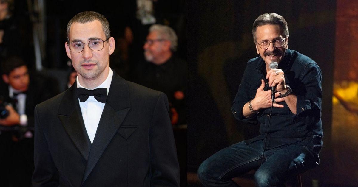 Composite Photos of Marc Maron and Jack Antonoff