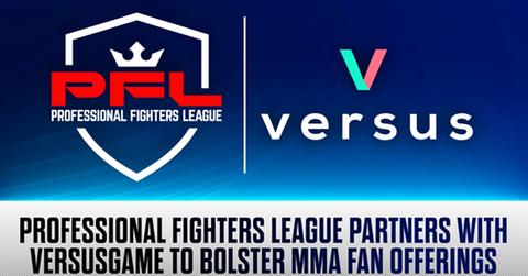 professional fighters league teams up with versusgames for engaging mma fan experience