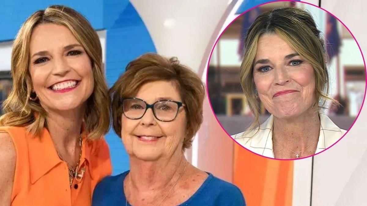 Composite photo of Savannah Guthrie and Nancy Guthrie.
