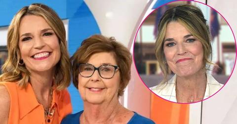Composite photo of Savannah Guthrie and Nancy Guthrie.