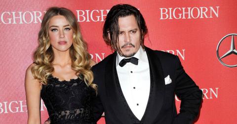 image of Johnny depp and amber heard