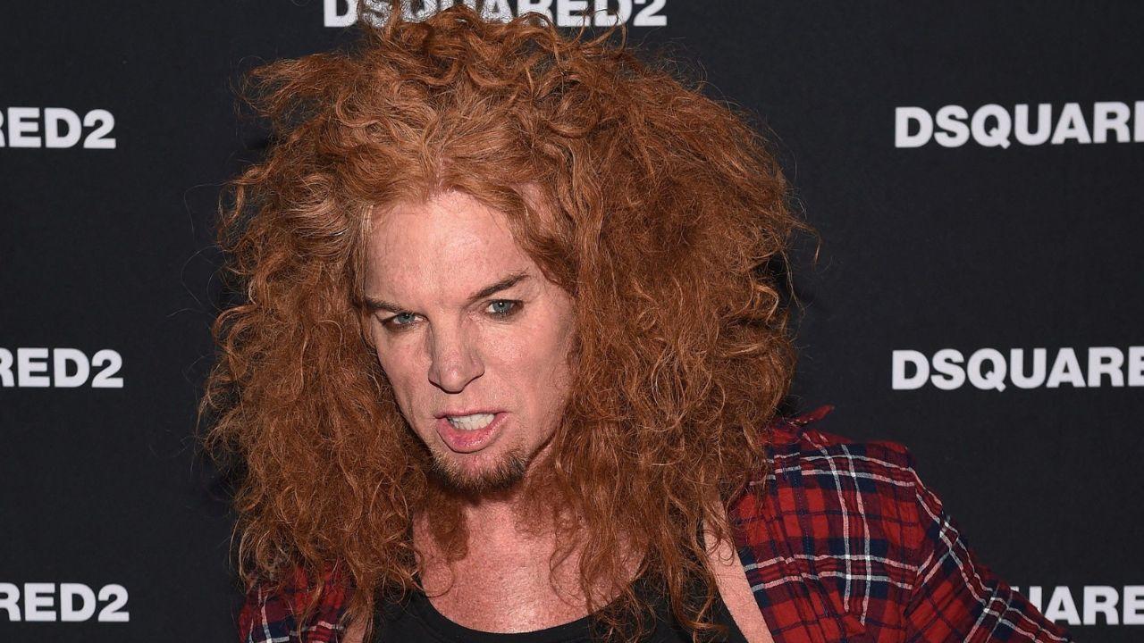 Image of Carrot Top's accuser Brian Evans has asked Las Vegas police to examine the timeline.