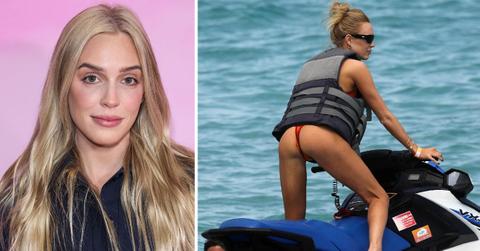 Two photos of Alex Cooper