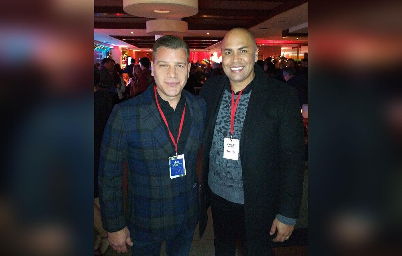 Tom Murro and Carlos Beltran attended the NBC Rockefeller Center Christmas tree lighting ceremony party on December 4, 2019 in New York City.