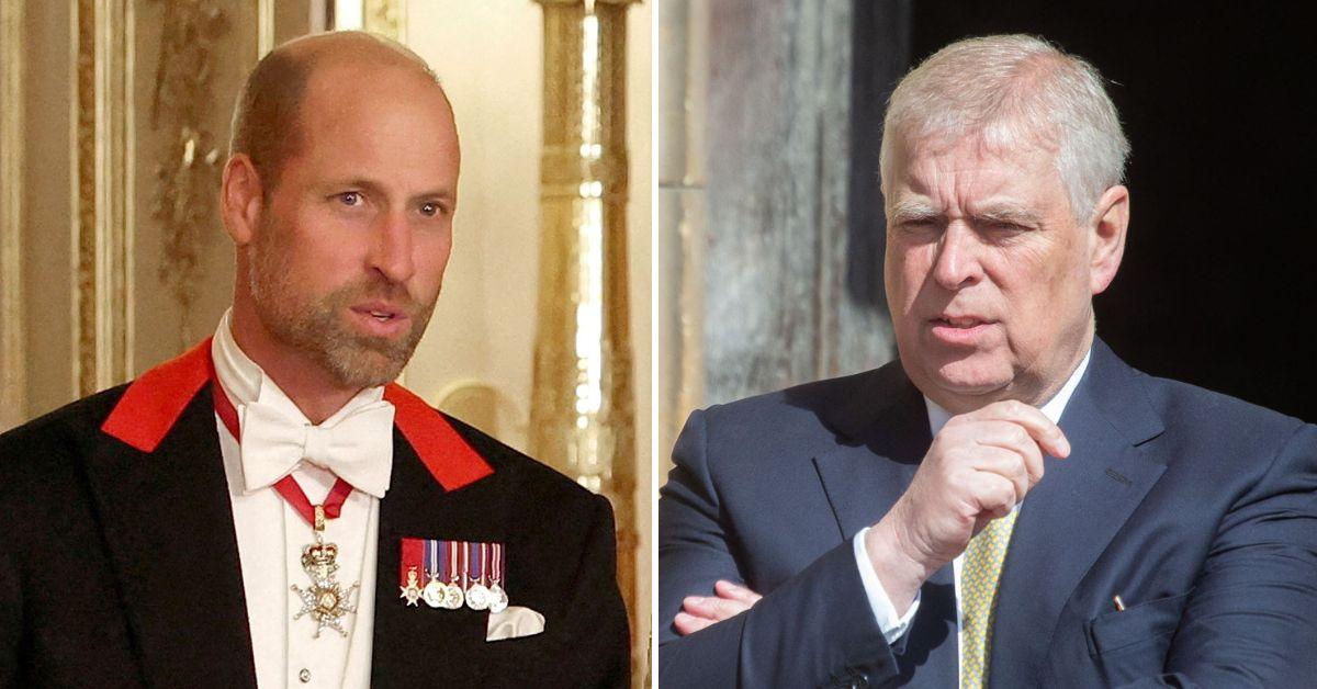 prince william not calm after prince andrew arrest