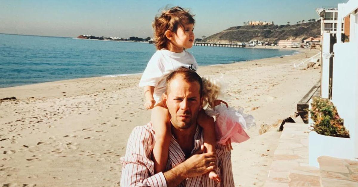 Photo of Rumer Willis and Bruce Willis