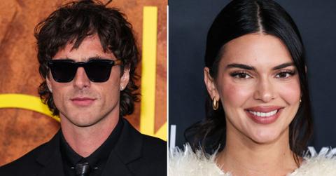 Split photo of Jacob Elordi and Kendall Jenner