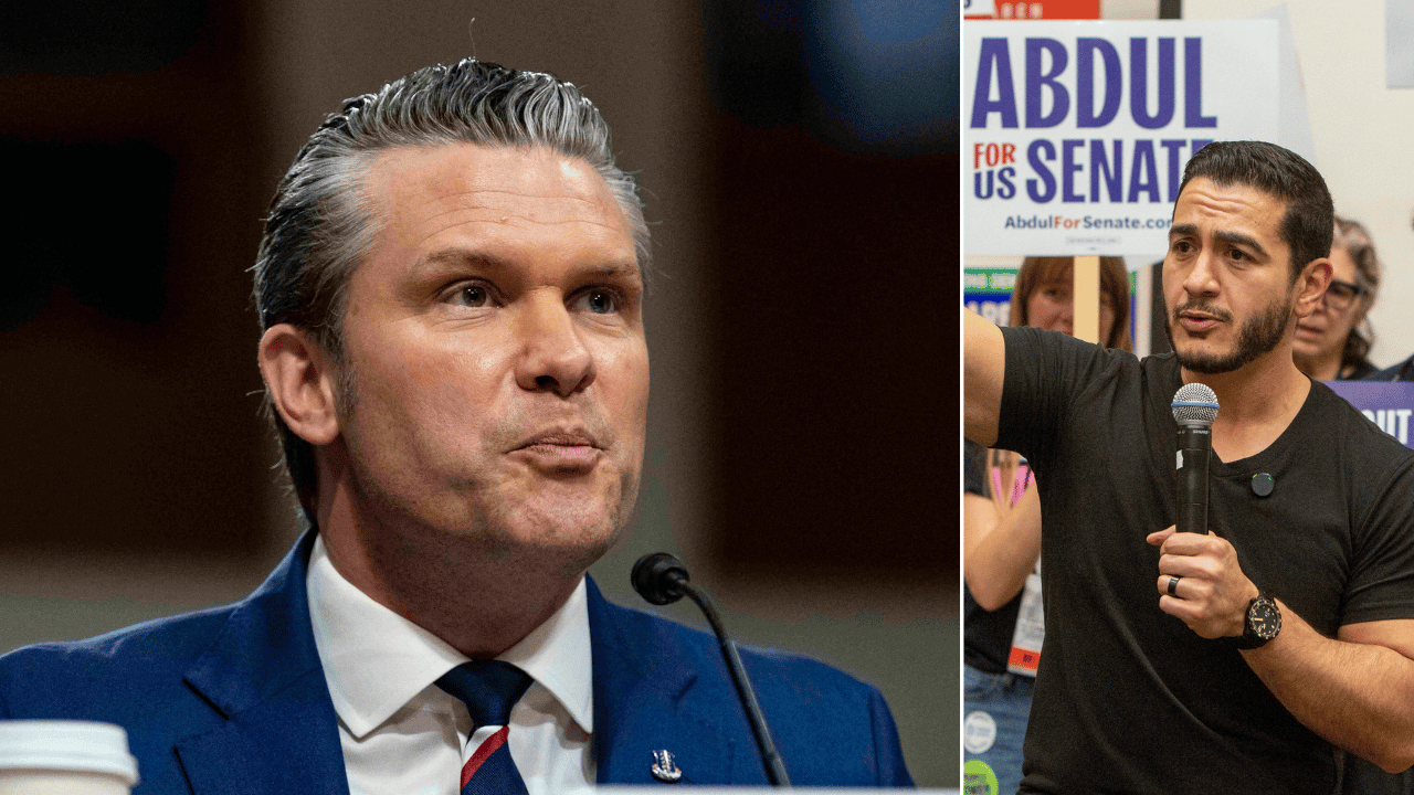 Pete Hegseth;Abdul El-Sayed