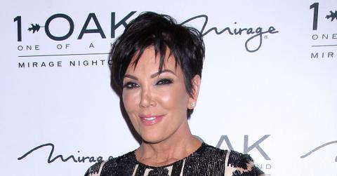 Kris Jenner celebrates birthday at 1 OAK Nightclub at the Mirage Hotel & Casino **NO DAILY MAIL SALES**