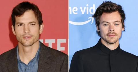 ashton kutcher harry styles pp