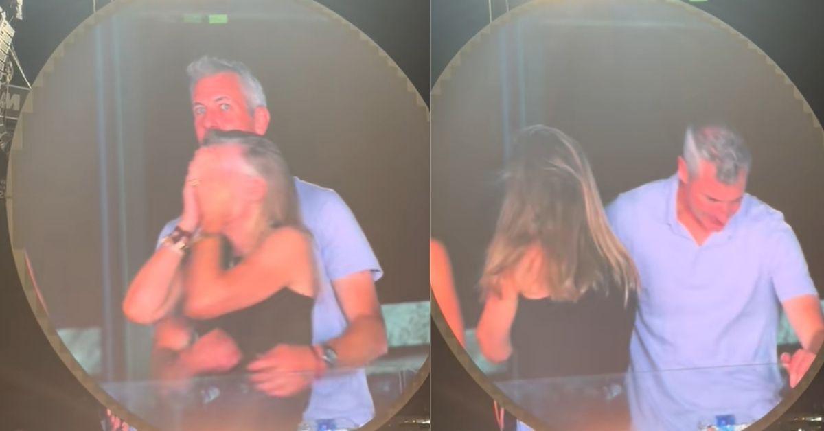 Composite Photos of Andy Byron and Kristin Cabot