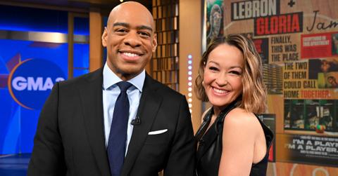 Photo of DeMarco Morgan and Eva Pilgrim.