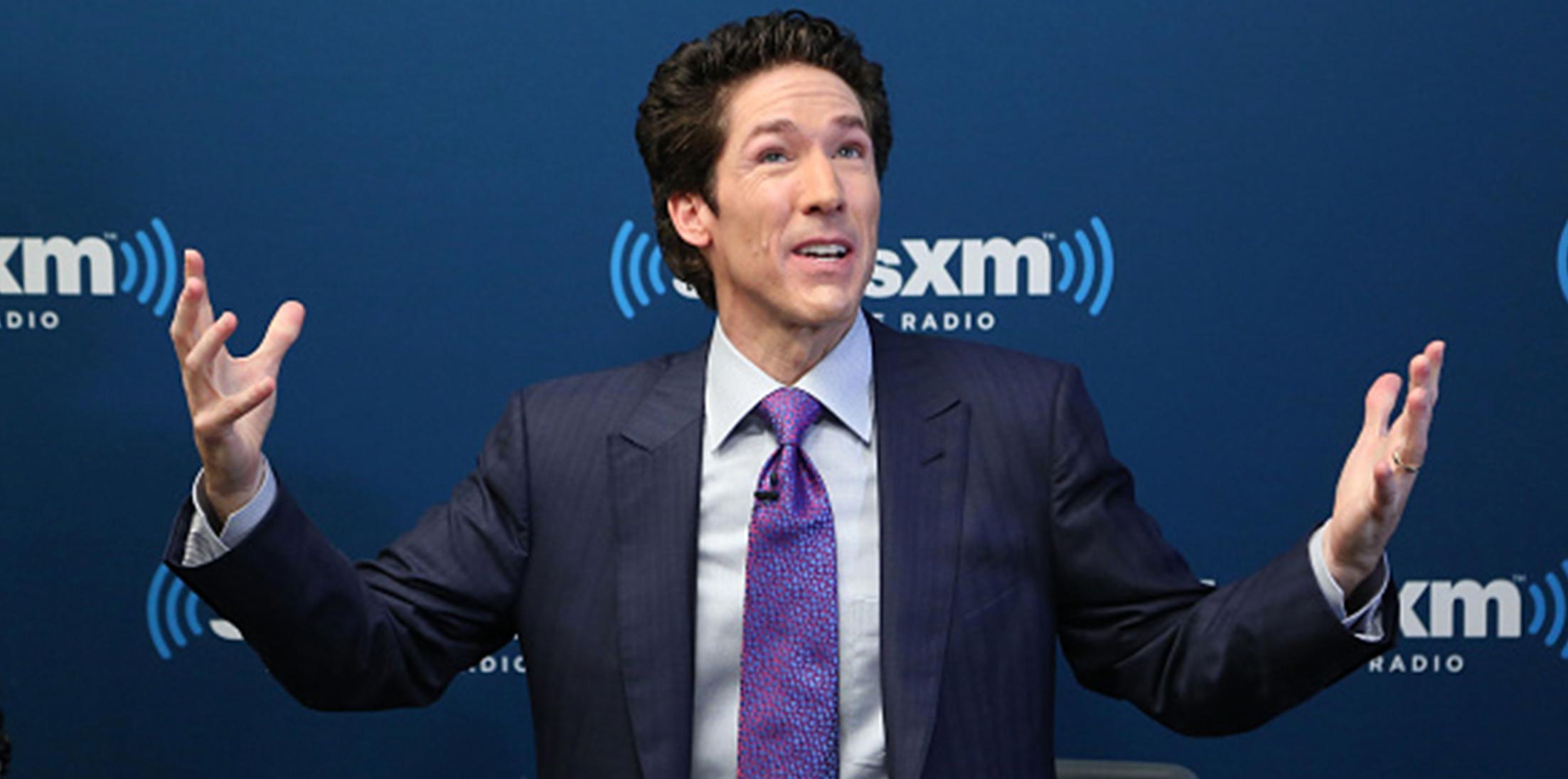 Joel osteen lied hurricane victims feature