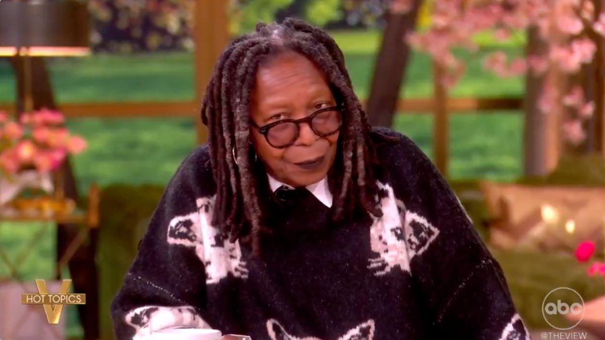 Photo of Whoopi Goldberg poked fun at Donald Trump after he asked if a president can travel to outer space.