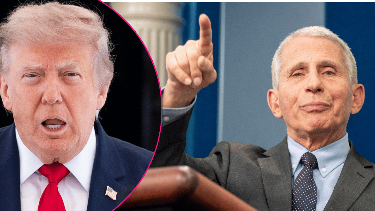 photo of Donald Trump previously gave Dr. Anthony Fauci a reward for his work during the pandemic.