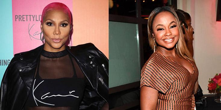 Tamar braxton throws shade phaedra parks braxton family values