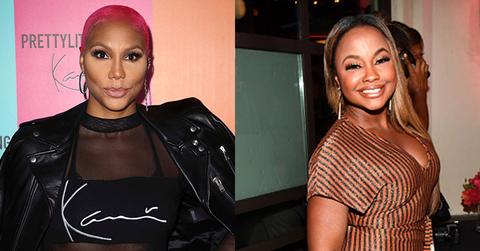 Tamar braxton throws shade phaedra parks braxton family values
