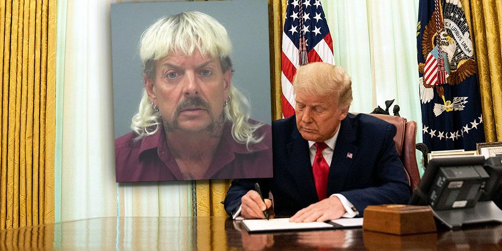 'Tiger King' Star Joe Exotic Sues DOJ In Hopes Of Presidential Pardon