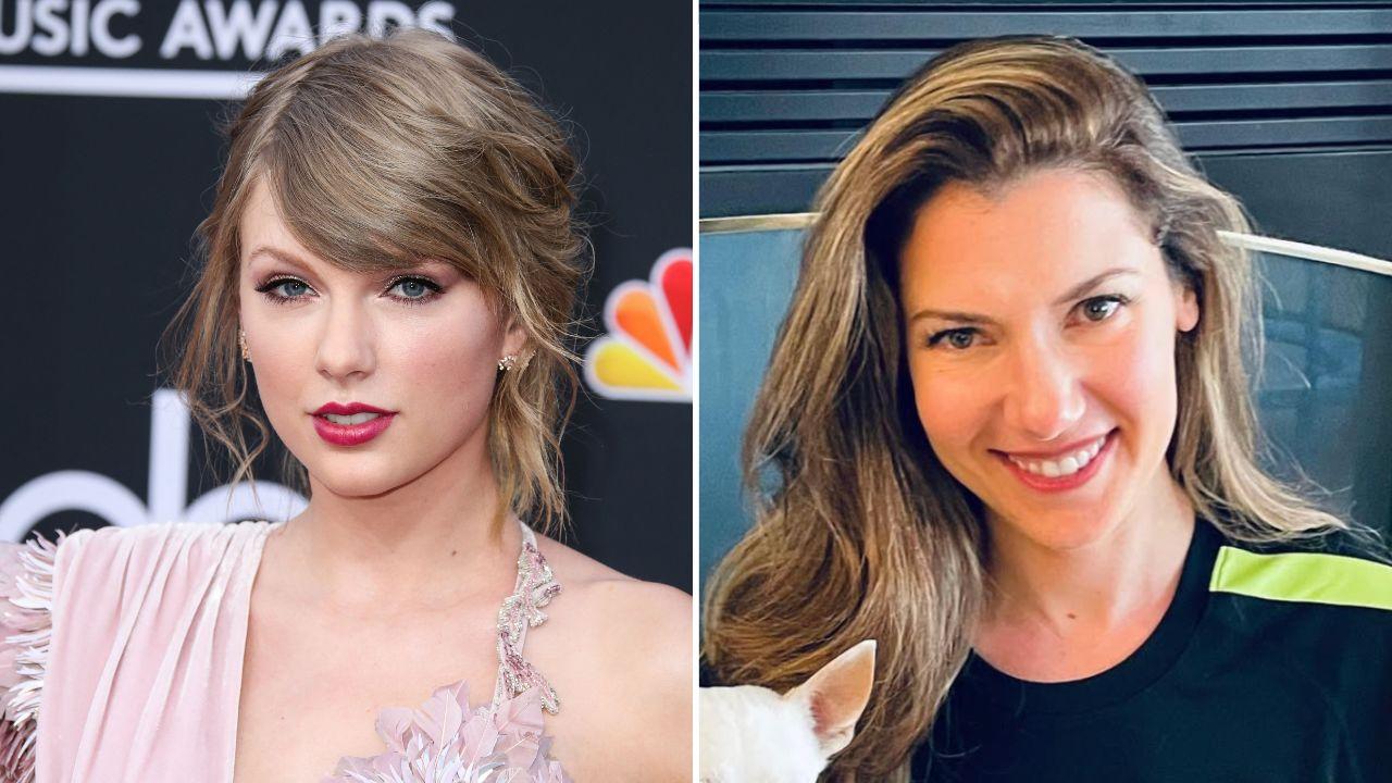 Photo of Taylor Swift and Maren Wade.