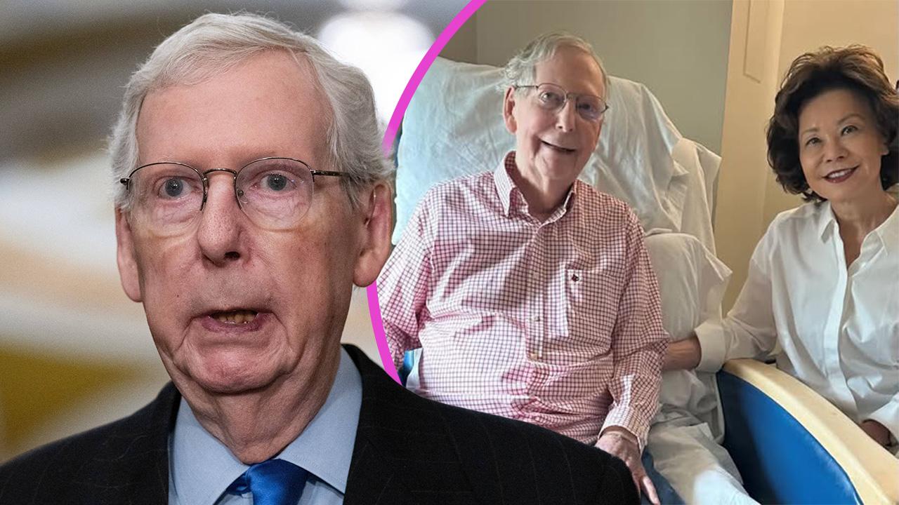 pic of Mitch McConnell and his wife.