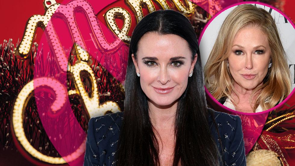 Kyle Richards Not Invited Kathy Hilton Christmas Party Feud