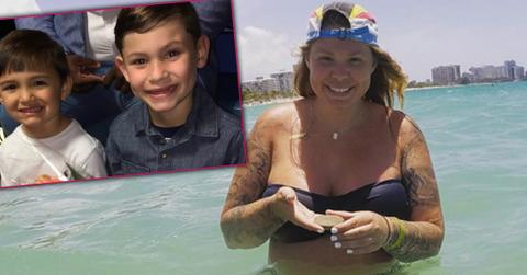 Kailyn lowry pregnant baby three photos vacation instagram h