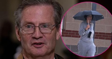 split photo of Tim Burchett & Ghislaine Maxwell