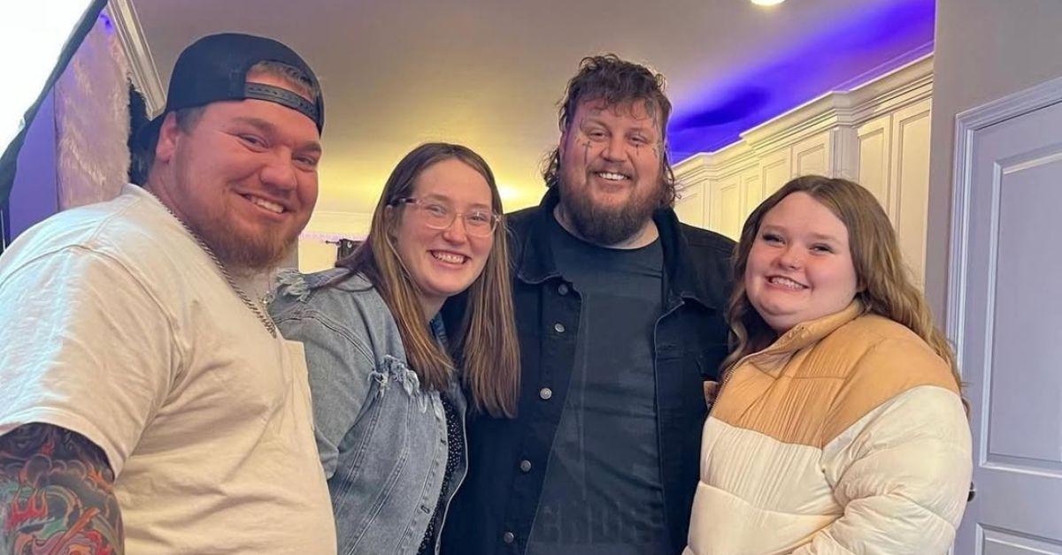 Photo of Josh Efird, Lauryn Efird, Jelly Roll and Alana Thompson