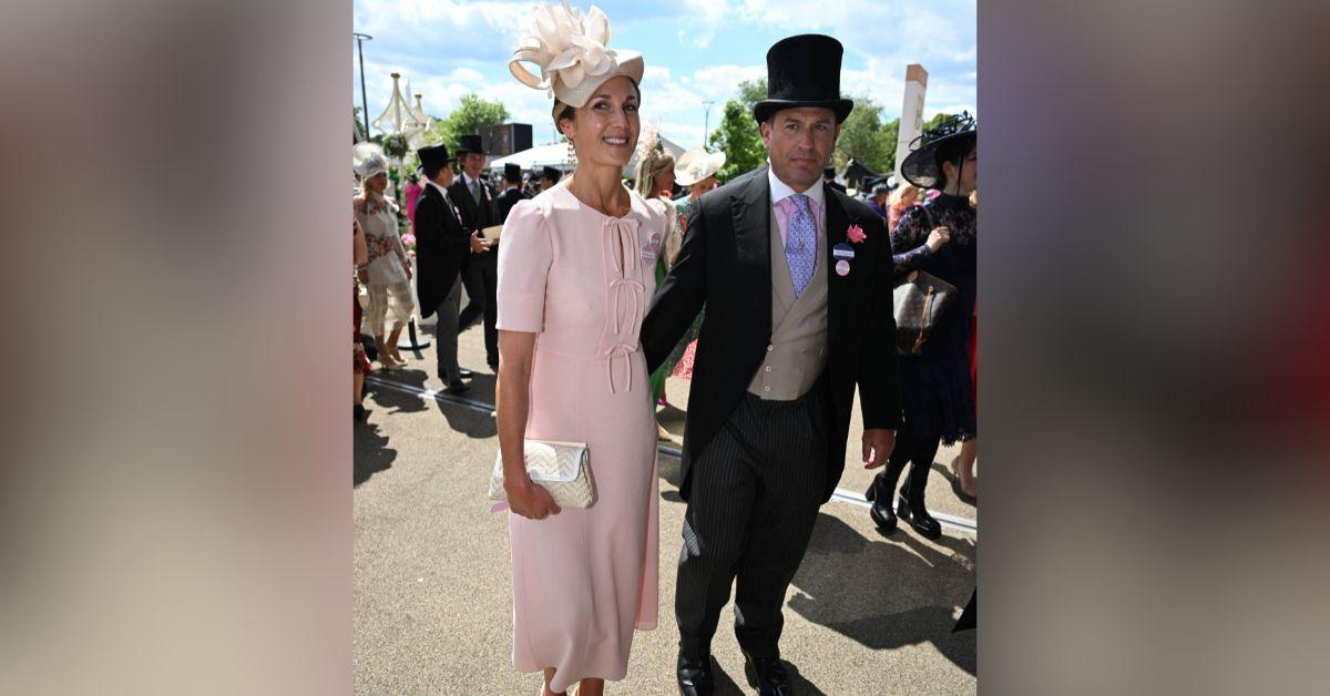 photo of Peter Phillips and Harriet Sperling made their public debut as a couple in May 2024