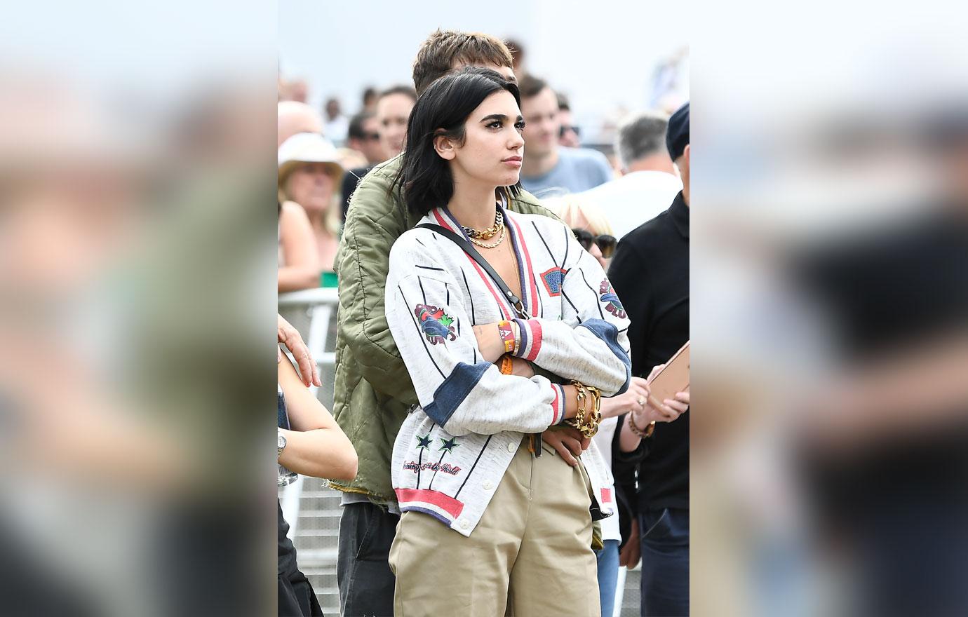 Dua Lipa and Anwar Hadid attending British Summertime 2019