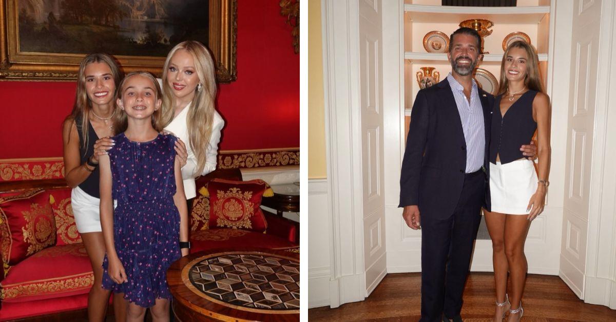 image of Kai Trump celebrated Fourth of July with her family at the White House.