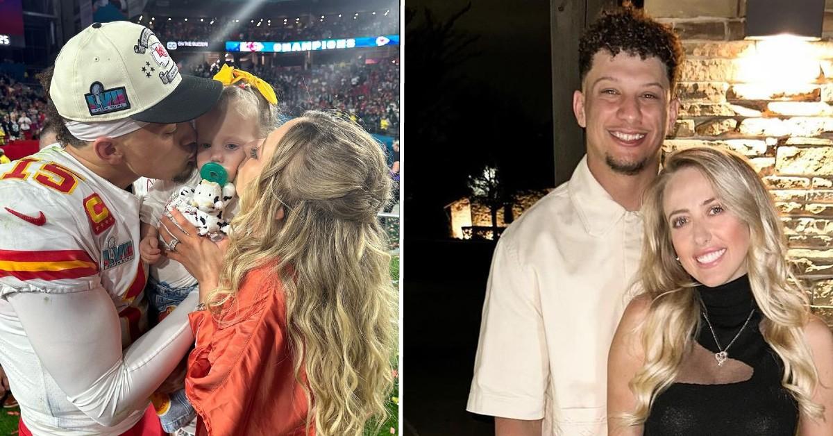 Patrick Mahomes PROPOSES to girlfriend Brittany Matthews moments