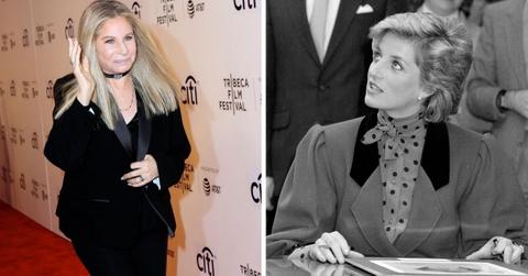 barbra streisand gushes over princess diana