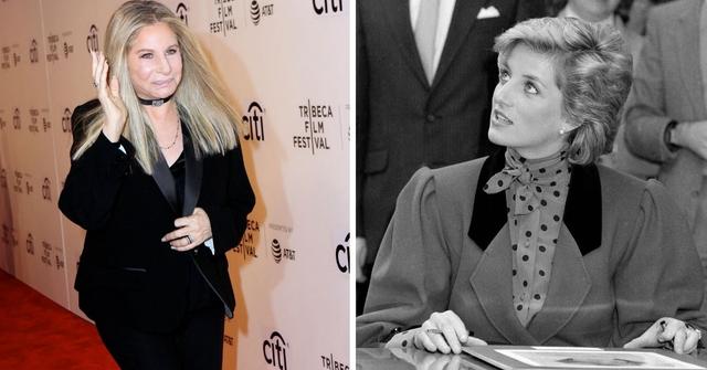 barbra streisand gushes over princess diana
