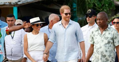 image of Prince Harry and Meghan Markle moved to the USA in 2020.
