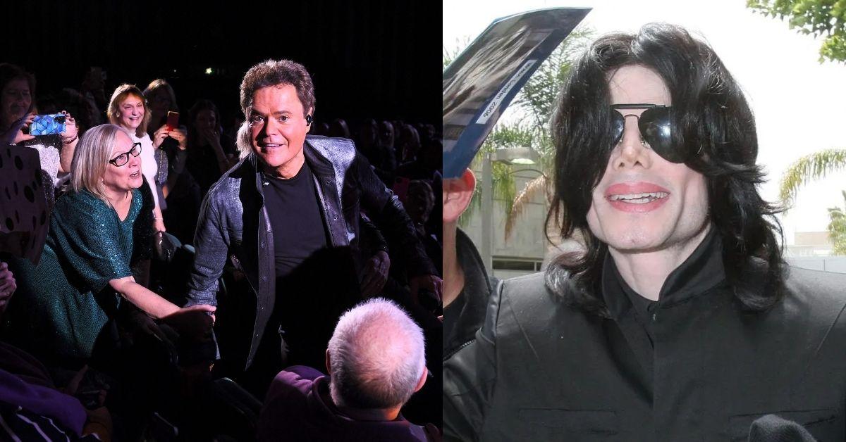 Composite Photos of Michael Jackson and Donny Osmond