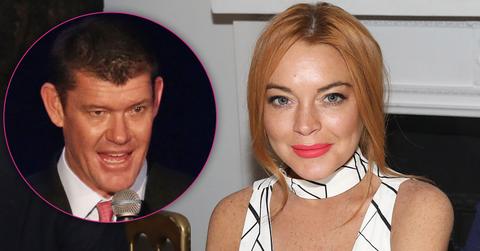 Lindsay lohan trying date james packer