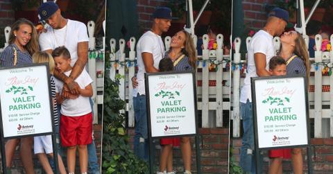 Chloe Green Jeremy Meeks Pack On PDA With Son