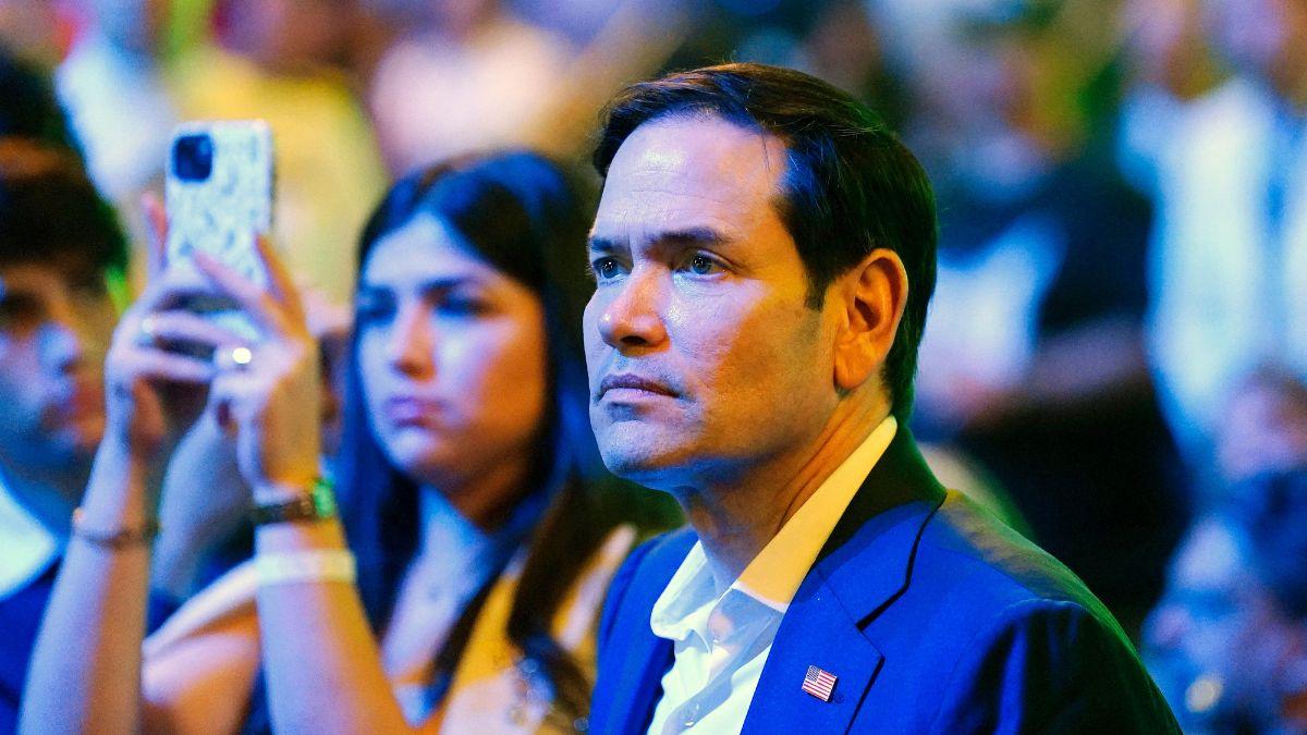 Image of Several prominent government officials attended the UFC event.