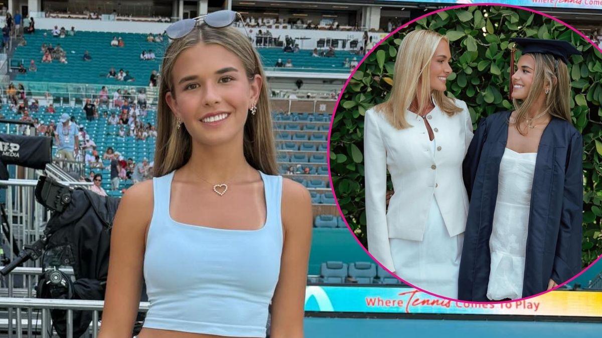 Composite photo of Kai and Vanessa Trump