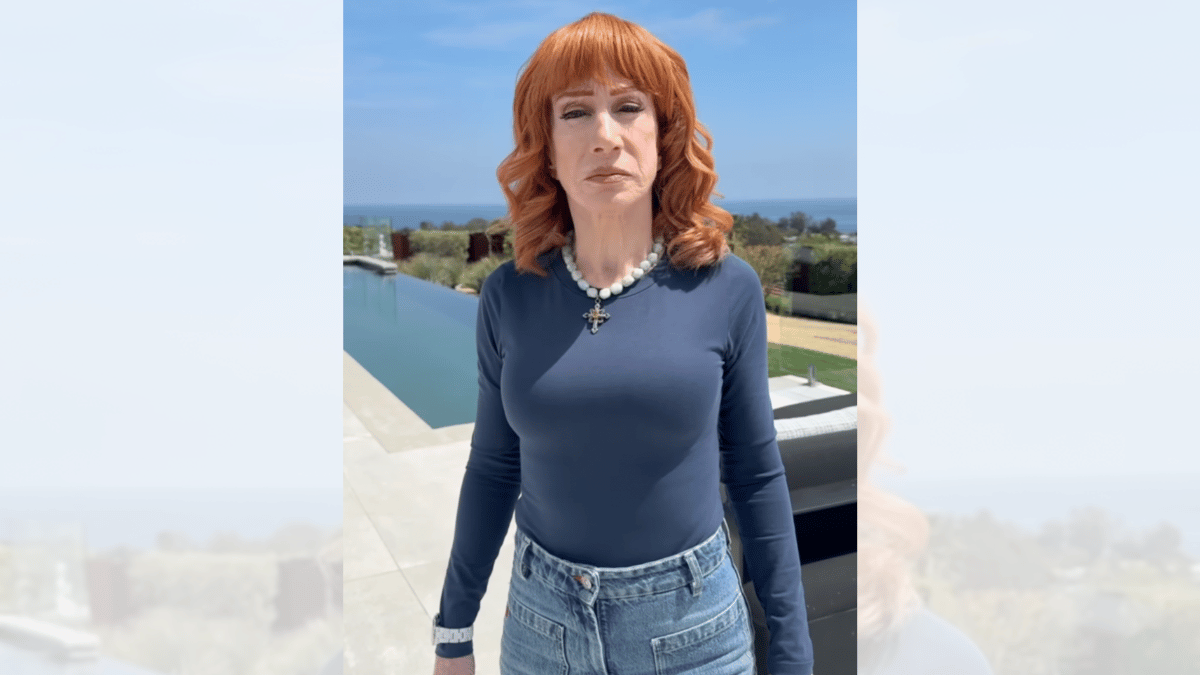Image of A day later Kathy Griffin shared that she was not being serious and it was an 'experiment.'