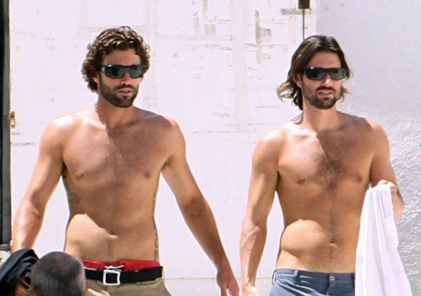 Brandon and Brody Jenner